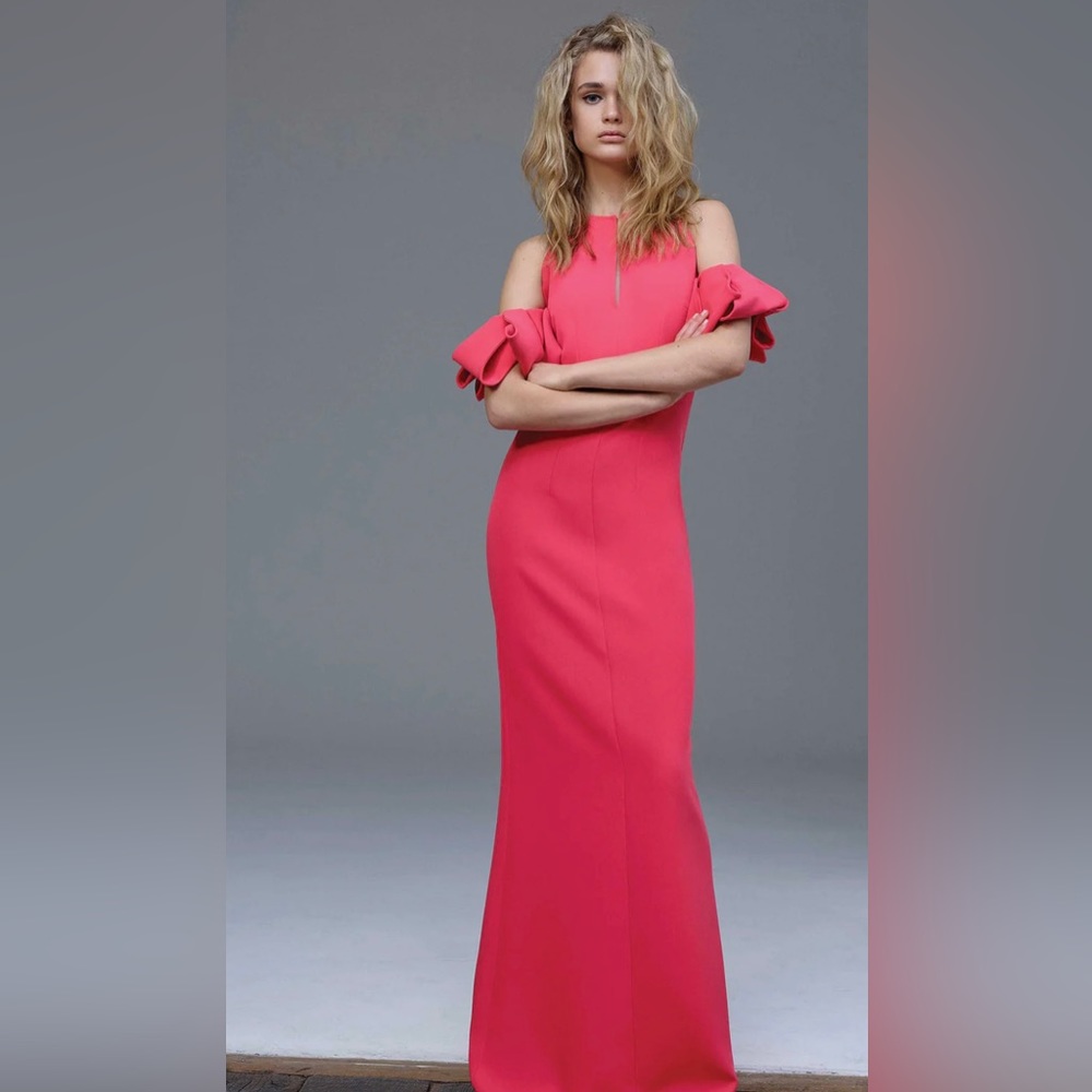 Safiyaa cold shoulder gown